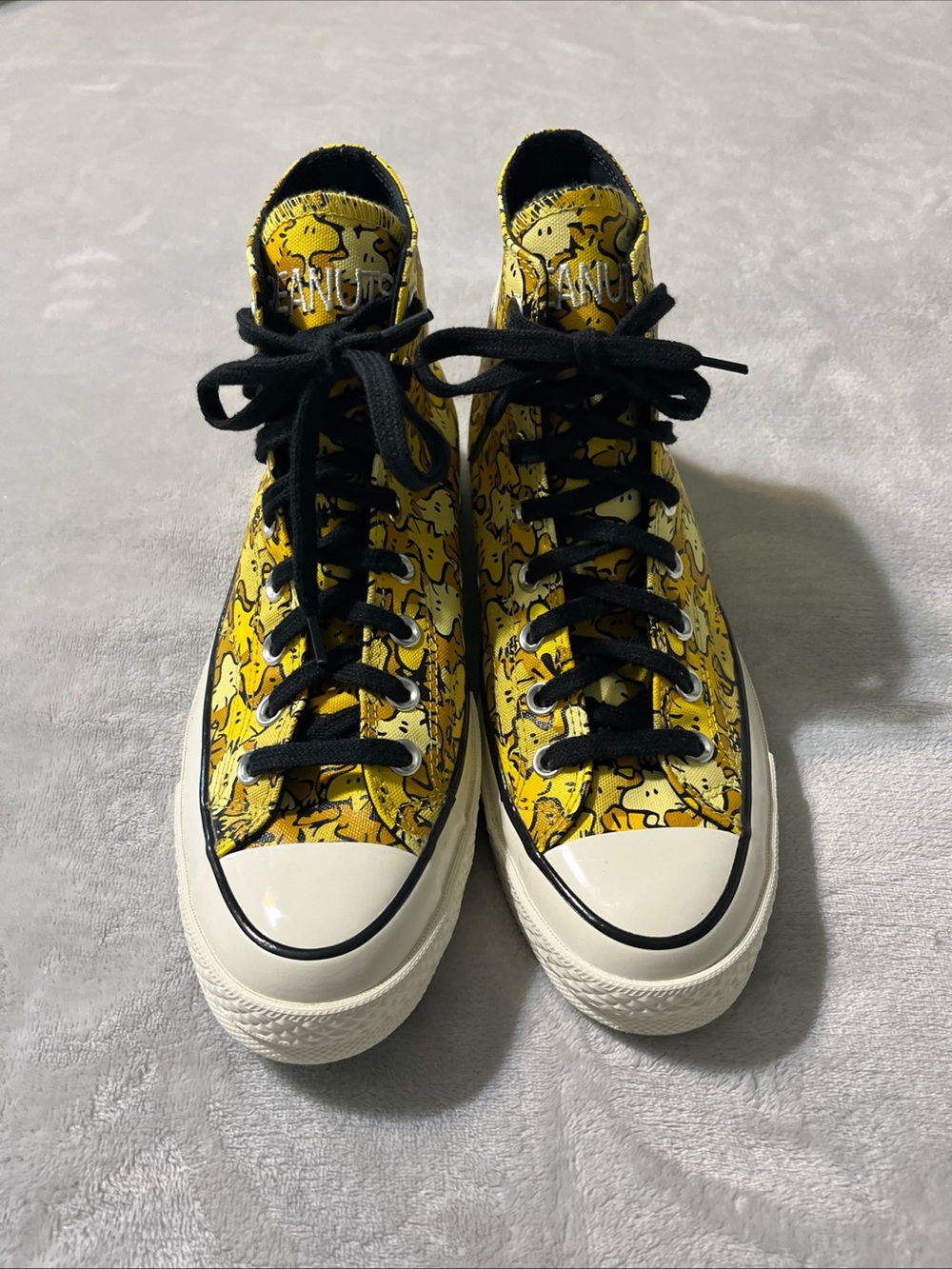 Converse Peanuts x Chuck 70 High Top Woodstock Camo Size 8M/10W Excellent